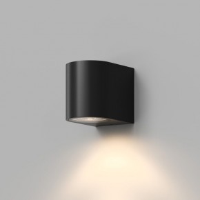 DK9790-BK Настенный уличный светильник NARVIK, IP44, GU10 LED, до 15 Вт, черный, алюминий в Сургуте - surgut.ok-mebel.com | фото