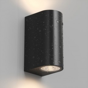 DK9791-BK Настенный уличный светильник NARVIK, IP44, 2хGU10 LED, до 15 Вт, черный, алюминий в Сургуте - surgut.ok-mebel.com | фото 3
