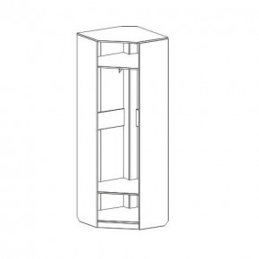 ЭЛАНА Прихожая (модульная) Дуб сонома в Сургуте - surgut.ok-mebel.com | фото 5