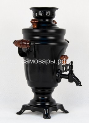 Электрический самовар "Черный Русский" матовый тюльпан в наборе на 1,5 литра. Ограниченная серия. в Сургуте - surgut.ok-mebel.com | фото 4