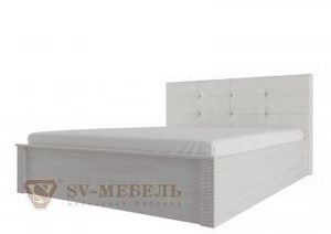 Кровать 1600 двойная (универсальная) с мягким изголовьем Гамма 20 в Сургуте - surgut.ok-mebel.com | фото 1