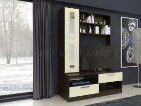 Гостиная Фиеста центр (Дуб Беленый/Венге) в Сургуте - surgut.ok-mebel.com | фото 3
