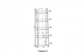 ГРАНЖ-3 Этажерка в Сургуте - surgut.ok-mebel.com | фото 2