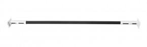 Турник раздвижной 1250-1500 цв. белый-черный FLEXTER PROFI в Сургуте - surgut.ok-mebel.com | фото