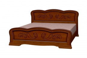 КАРИНА-8 Кровать из массива (Орех) в Сургуте - surgut.ok-mebel.com | фото 2