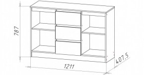 НИЦЦА-5 Комод (НЦ.05) в Сургуте - surgut.ok-mebel.com | фото 2