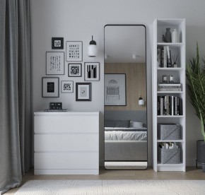 Комод Варма 3 с тремя выдвижными ящиками, цвет белый в Сургуте - surgut.ok-mebel.com | фото