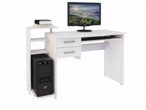 Компьютерный стол №12 (Анкор белый) в Сургуте - surgut.ok-mebel.com | фото