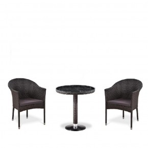 Комплект плетеной мебели T601/Y350A-W53 Brown (2+1) в Сургуте - surgut.ok-mebel.com | фото 1