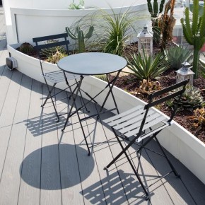 Комплект садовой мебели OTS-001R (стол + 2 стула) металл в Сургуте - surgut.ok-mebel.com | фото 2