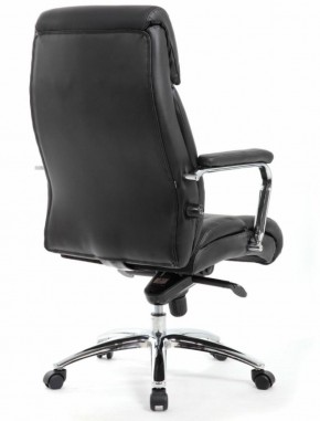 Кресло BRABIX PREMIUM "Phaeton EX-502" (кожа с компаньоном, хром, черное) 530882 в Сургуте - surgut.ok-mebel.com | фото 4