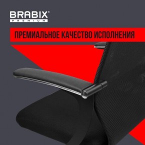 Кресло BRABIX PREMIUM "Ultimate EX-801" хром, плотная двойная сетка Х2, черное, 532917 в Сургуте - surgut.ok-mebel.com | фото 3