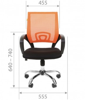 Кресло для оператора CHAIRMAN 696 хром (ткань TW-11/сетка TW-04) в Сургуте - surgut.ok-mebel.com | фото 6