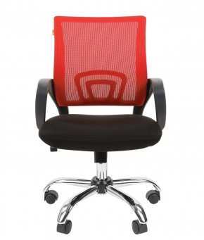 Кресло для оператора CHAIRMAN 696 хром (ткань TW-11/сетка TW-69) в Сургуте - surgut.ok-mebel.com | фото 2