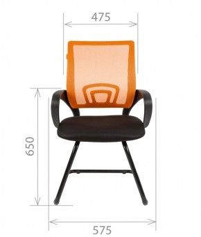 Кресло для оператора CHAIRMAN 696 V (ткань TW-11/сетка TW-01) в Сургуте - surgut.ok-mebel.com | фото 5