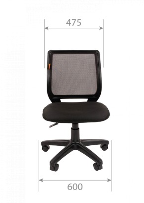 Кресло для оператора CHAIRMAN 699 Б/Л (ткань стандарт/сетка TW-01) в Сургуте - surgut.ok-mebel.com | фото 6