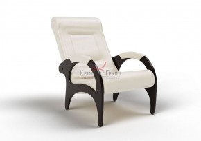 Кресло для отдыха Римини 19-К-КР (экокожа/венге) КРЕМ в Сургуте - surgut.ok-mebel.com | фото 1