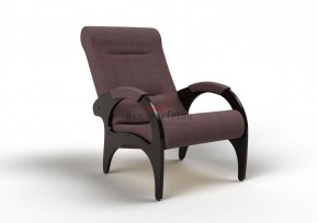 Кресло для отдыха Римини 19-Т-КМ (ткань/венге) КОФЕ С МОЛОКОМ в Сургуте - surgut.ok-mebel.com | фото