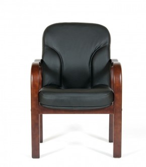 Кресло для посетителей CHAIRMAN 658 (натуральная кожа) в Сургуте - surgut.ok-mebel.com | фото