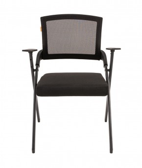 Кресло для посетителей CHAIRMAN NEXX (ткань стандарт черный/сетка DW-01) в Сургуте - surgut.ok-mebel.com | фото 2