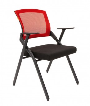 Кресло для посетителей CHAIRMAN NEXX (ткань стандарт черный/сетка DW-69) в Сургуте - surgut.ok-mebel.com | фото