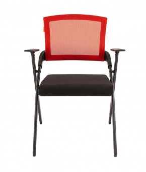 Кресло для посетителей CHAIRMAN NEXX (ткань стандарт черный/сетка DW-69) в Сургуте - surgut.ok-mebel.com | фото 2