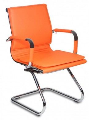 Кресло для посетителя Бюрократ CH-993-Low-V/orange оранжевый в Сургуте - surgut.ok-mebel.com | фото