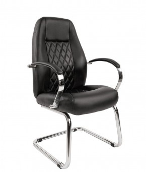 Кресло для посетителя CHAIRMAN 950 V Черное в Сургуте - surgut.ok-mebel.com | фото