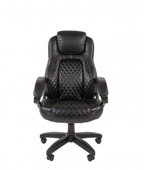 Кресло для руководителя  CHAIRMAN 432 (Экокожа черная) в Сургуте - surgut.ok-mebel.com | фото 2