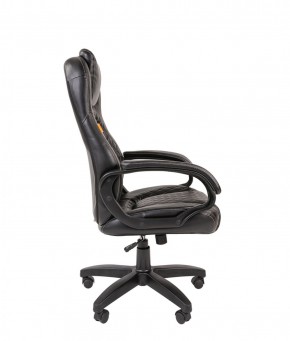 Кресло для руководителя  CHAIRMAN 432 (Экокожа черная) в Сургуте - surgut.ok-mebel.com | фото 3