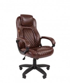 Кресло для руководителя  CHAIRMAN 432 (Экокожа коричневая) в Сургуте - surgut.ok-mebel.com | фото