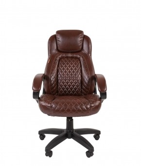Кресло для руководителя  CHAIRMAN 432 (Экокожа коричневая) в Сургуте - surgut.ok-mebel.com | фото 2