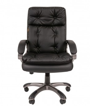 Кресло для руководителя  CHAIRMAN 442 (экокожа черная) в Сургуте - surgut.ok-mebel.com | фото