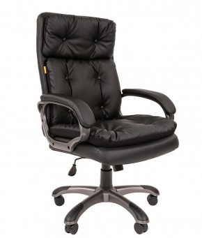 Кресло для руководителя  CHAIRMAN 442 (экокожа черная) в Сургуте - surgut.ok-mebel.com | фото 2