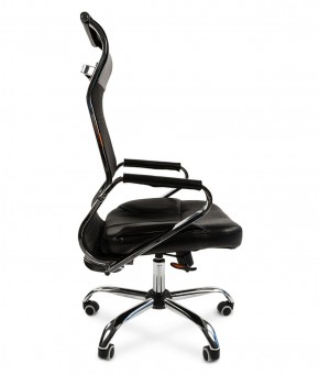 Кресло для руководителя CHAIRMAN 700 (Сетка) Черное в Сургуте - surgut.ok-mebel.com | фото 3
