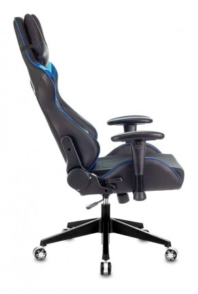 Кресло игровое Бюрократ VIKING 4 AERO BLUE черный/синий в Сургуте - surgut.ok-mebel.com | фото 2