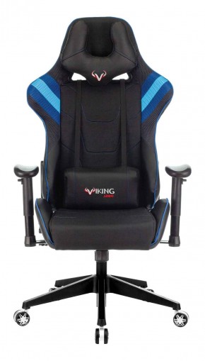 Кресло игровое Бюрократ VIKING 4 AERO BLUE черный/синий в Сургуте - surgut.ok-mebel.com | фото 3