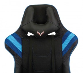 Кресло игровое Бюрократ VIKING 4 AERO BLUE черный/синий в Сургуте - surgut.ok-mebel.com | фото 6
