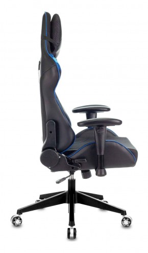 Кресло игровое Бюрократ VIKING 4 AERO BLUE черный/синий в Сургуте - surgut.ok-mebel.com | фото 8