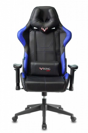 Кресло игровое Бюрократ VIKING 5 AERO BLUE черный/синий в Сургуте - surgut.ok-mebel.com | фото 3