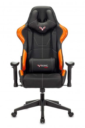Кресло игровое Бюрократ VIKING 5 AERO ORANGE черный/оранжевый в Сургуте - surgut.ok-mebel.com | фото 3