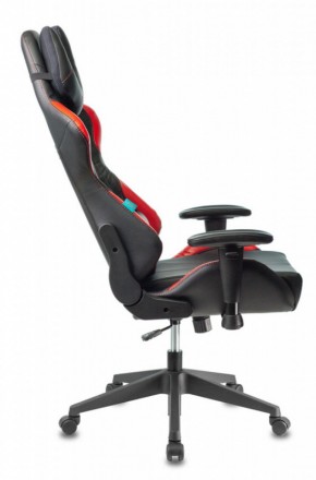 Кресло игровое Бюрократ VIKING 5 AERO RED черный/красный в Сургуте - surgut.ok-mebel.com | фото 2