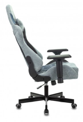 Кресло игровое Бюрократ VIKING 7 KNIGHT BL FABRIC синий в Сургуте - surgut.ok-mebel.com | фото 2