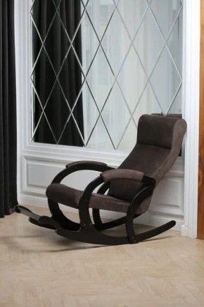 Кресло-качалка МАРСЕЛЬ 33-Т-AC (кофе) в Сургуте - surgut.ok-mebel.com | фото 3