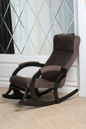 Кресло-качалка МАРСЕЛЬ 33-Т-AC (кофе) в Сургуте - surgut.ok-mebel.com | фото 4