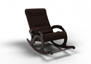 Кресло-качалка Тироль 12-Т-ГР (ткань/венге) ГРАФИТ в Сургуте - surgut.ok-mebel.com | фото