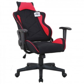 Кресло компьютерное BRABIX GT Racer GM-101 + подушка (ткань) черное/красное (531820) в Сургуте - surgut.ok-mebel.com | фото 4