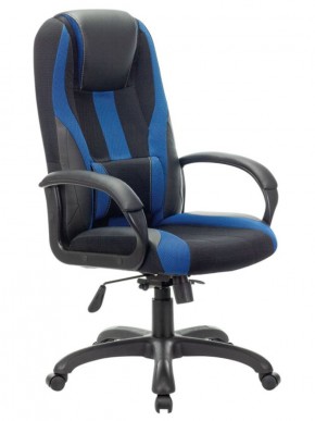 Кресло компьютерное BRABIX PREMIUM "Rapid GM-102" (экокожа/ткань, черное/синее) 532106 в Сургуте - surgut.ok-mebel.com | фото 1