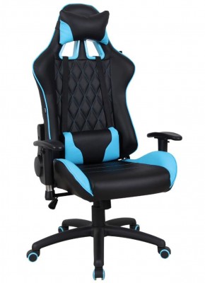 Кресло компьютерное BRABIX "GT Master GM-110" (черное/голубое) 531928 в Сургуте - surgut.ok-mebel.com | фото