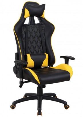 Кресло компьютерное BRABIX "GT Master GM-110" (черное/желтое) 531927 в Сургуте - surgut.ok-mebel.com | фото
